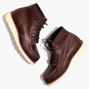 NWT Red Wing Lace-Up Moccasin Boots (Size 9.5)